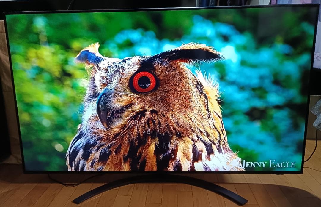 美品 20年製 65V型 LG 65NANO91JNA 4K液晶テレビ