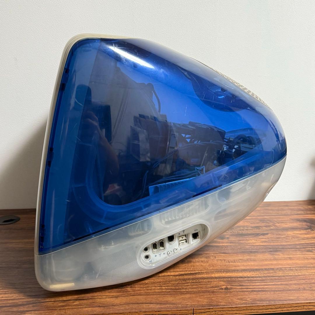 Apple iMac G3 ブルー PCディスプレイ本体とキーボード