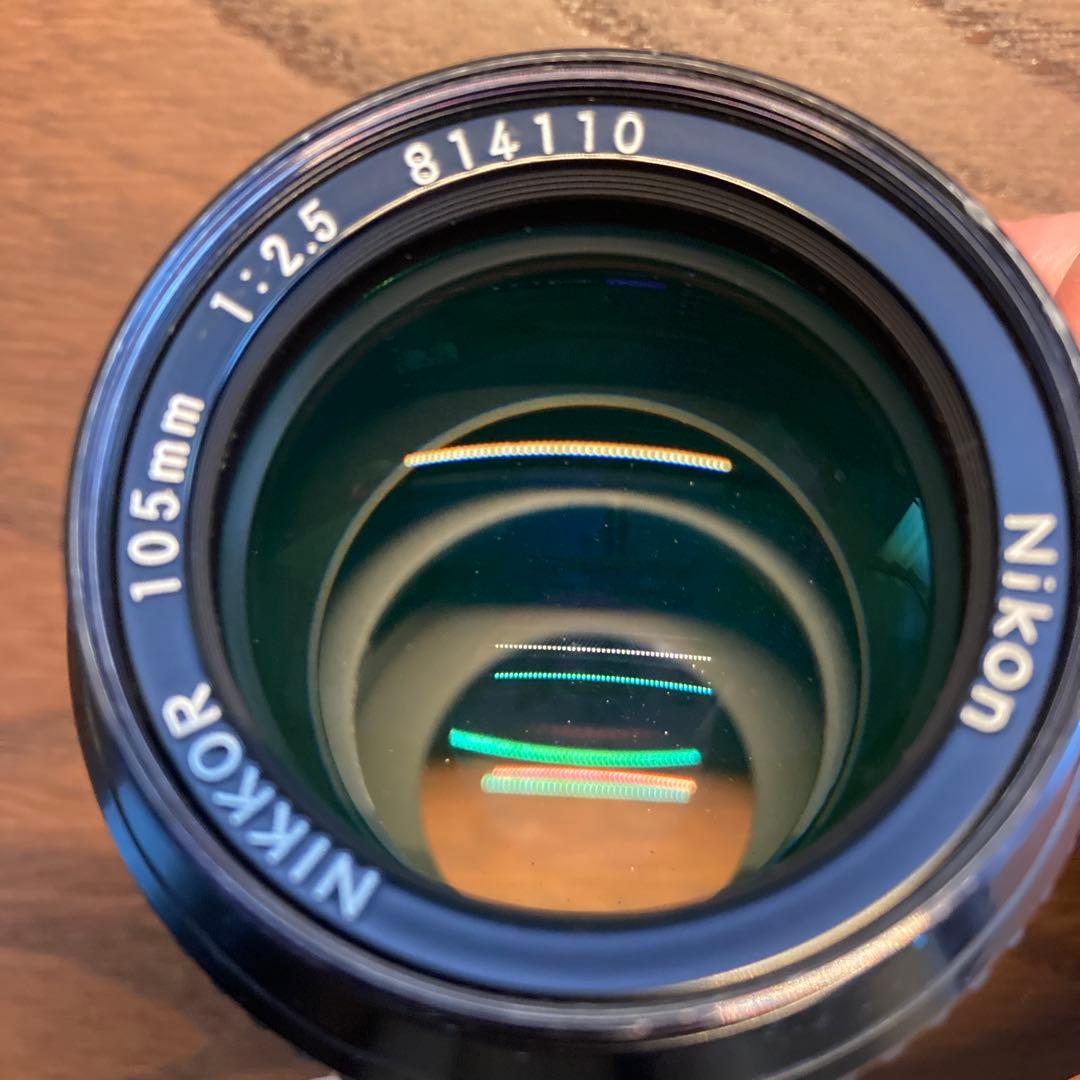 NIKKOR 105mm F2.5 オールドレンズ