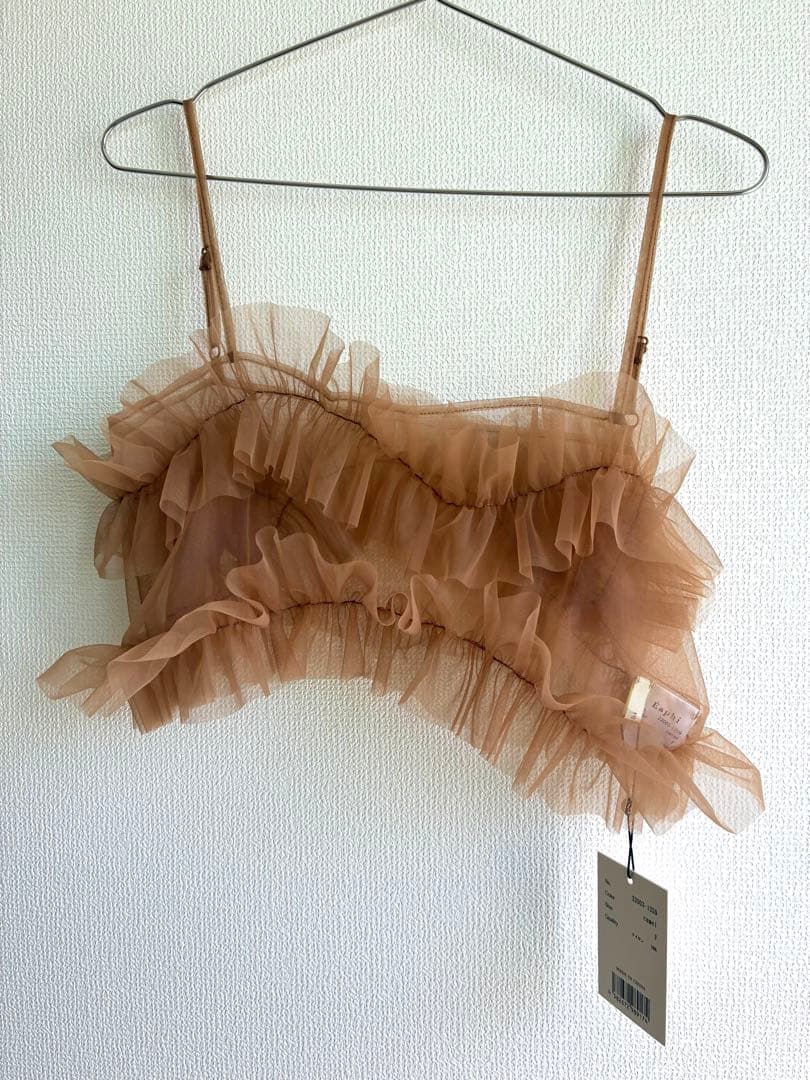 eaphi TULLE ASYMMETRY FRILL CAMISOLE 新品