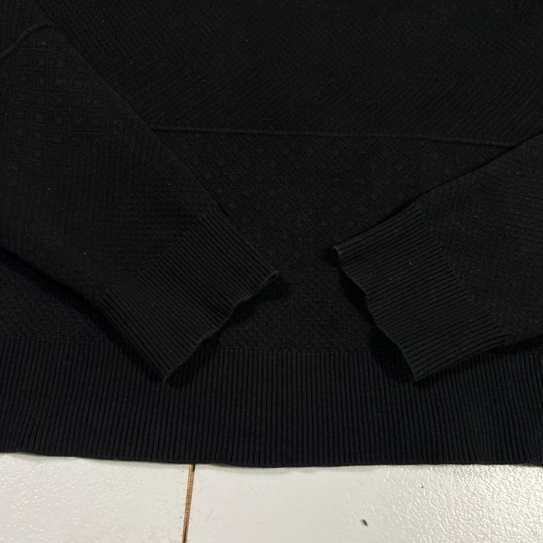 OAMC コットンニット テクスチャードニット ブラック