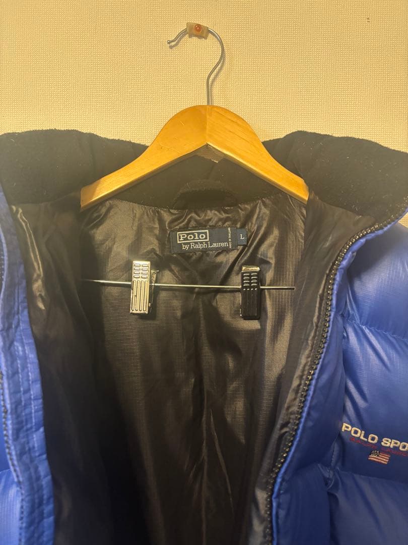 Polo Sport ダウンジャケット 青