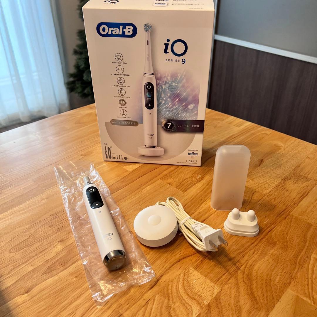 【極美品✨】 Oral-Ｂ iO9 電動歯ブラシ ホワイトアラバスター Oral