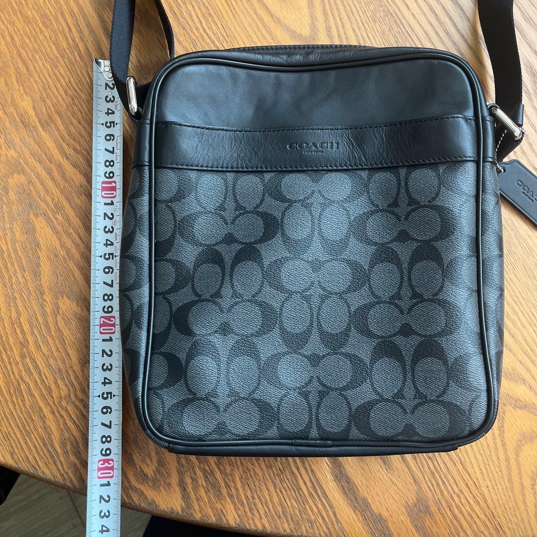 COACH コーチ ショルダーバッグ ブラック モノグラム