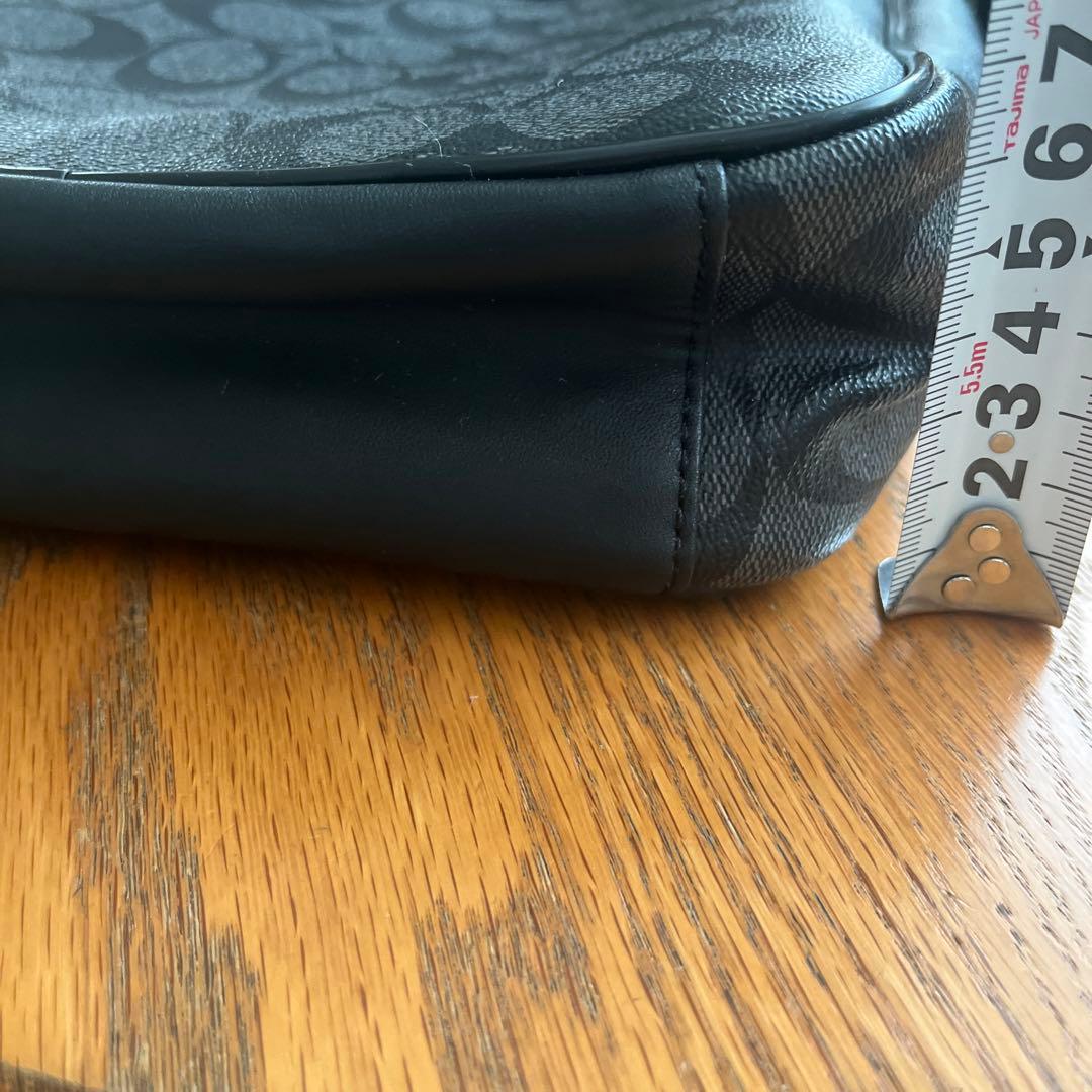 COACH コーチ ショルダーバッグ ブラック モノグラム