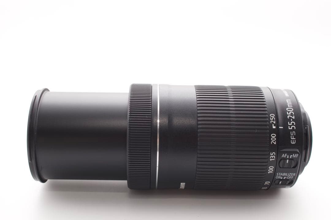 Canon 55-250mm F4-5.6 IS STM 人気望遠レンズ　美品