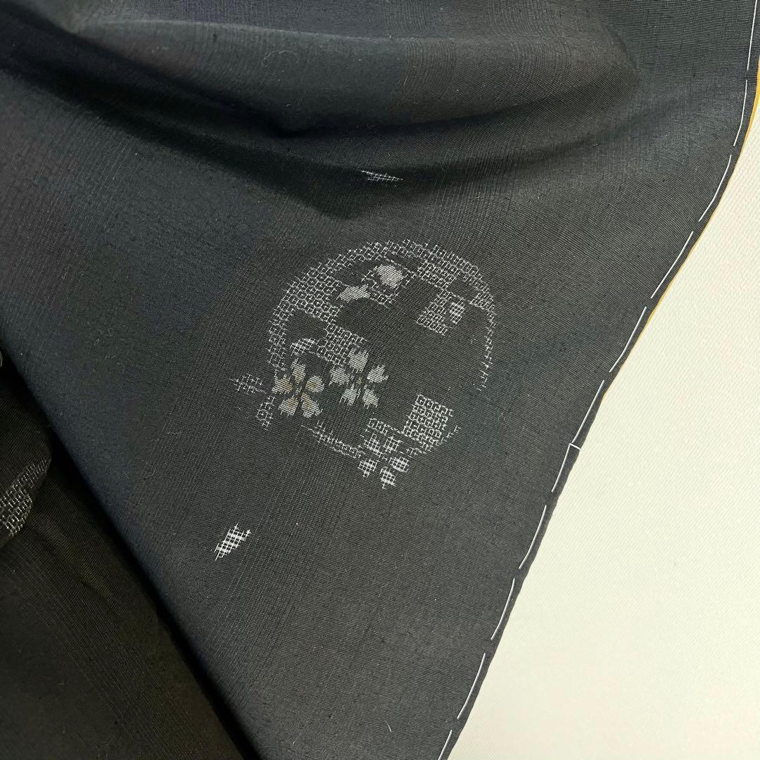 専用❗️新品 奥順謹製【結城紬】仕立て上り　おく玉 正絹 さが美 s748