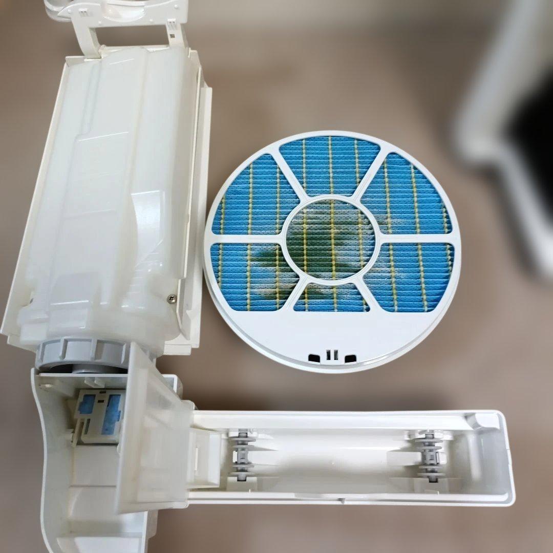 美品! 新品フィルター付 SHARP シャープ　加湿空気清浄機 KC-J50-W