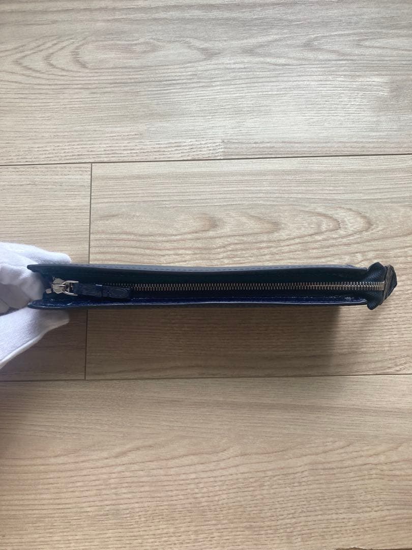 JEAN ROUSSEAU ネイビー ペンケース