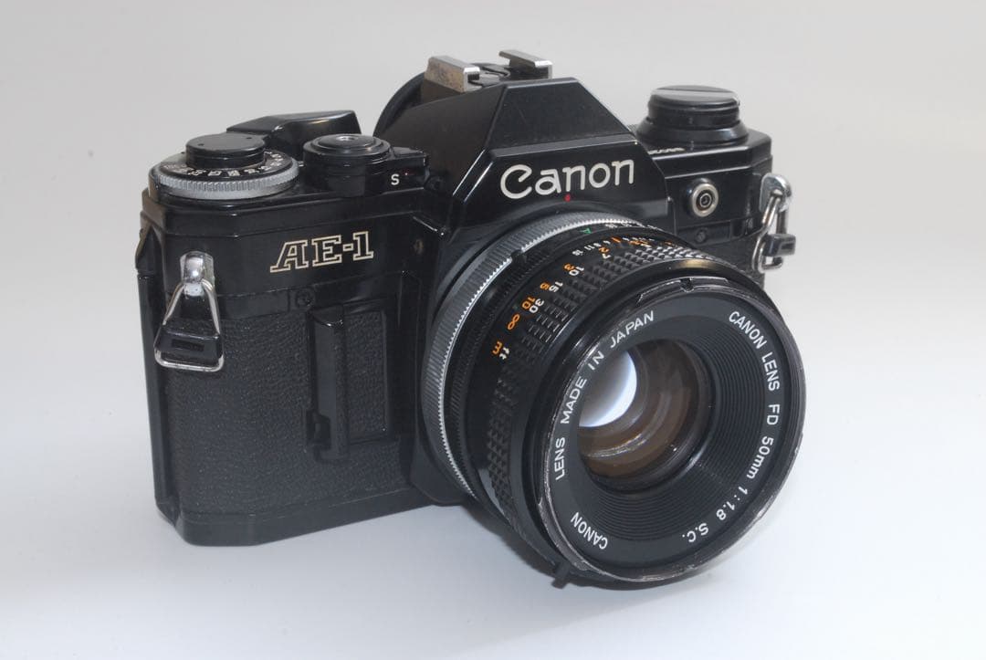[動作品] Canon AE-1 fd 50mm f1.8 s.c