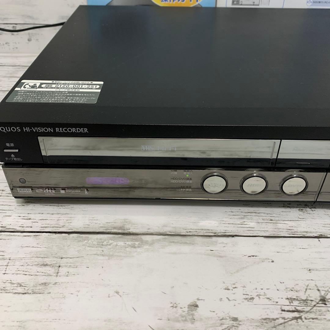 シャープ 250GB ビデオ一体型DVDレコーダー AQUOS DV-ACV52