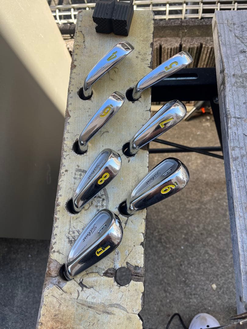 中古アイアン　タイトリスト 710 CB 7本セット ヘッドのみ