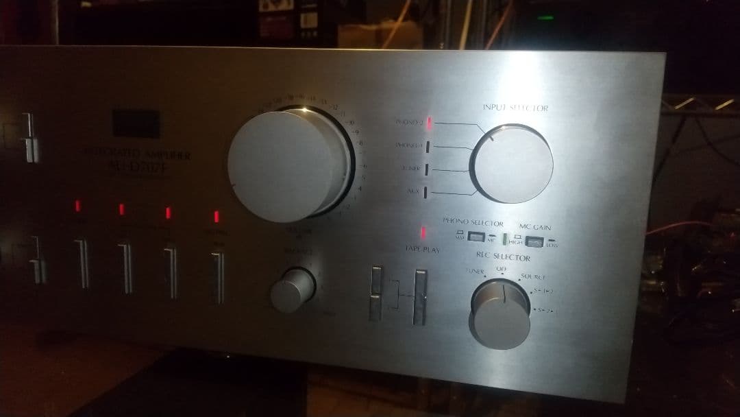 SANSUI AU-D707F ステレオプリメインアンプ メンテナンス施工済み