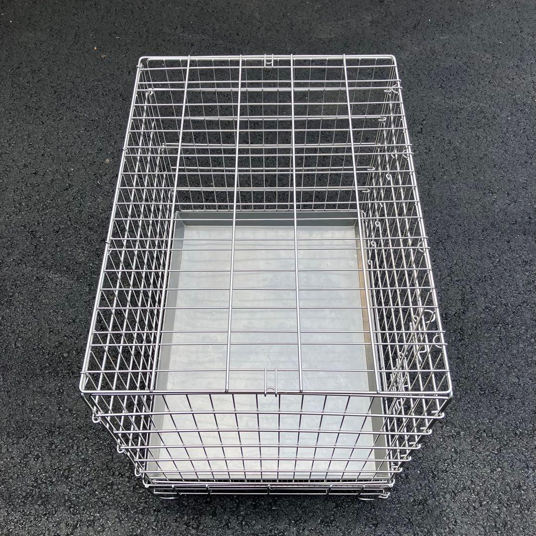 ハチコウ ステンレスケージＬ−ＳＯＰ 長面扉780mm×550mm×H680mm