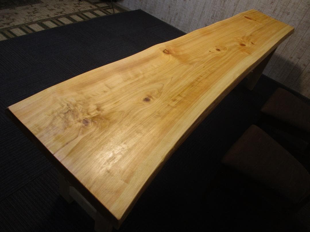 G-0032■　檜　ヒノキ　テーブル　ローテーブル　ダイニング　カウンター　天板