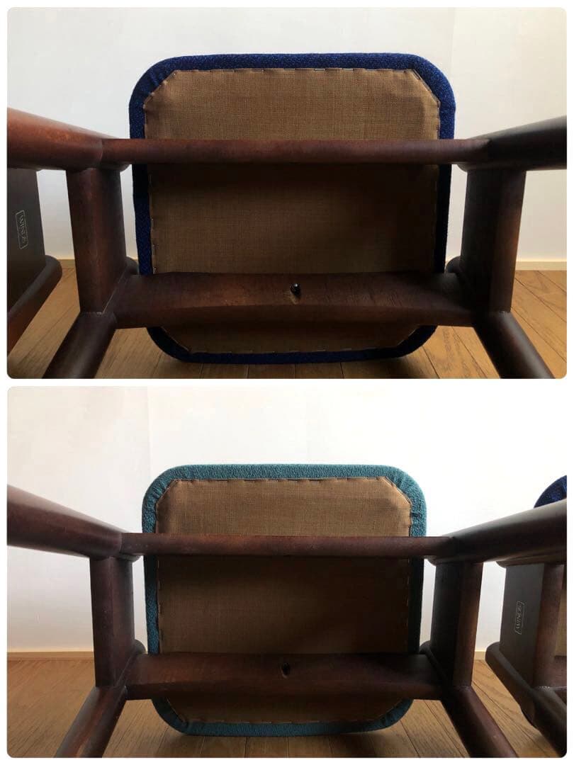 ヴィンテージ WINDS太平 スタッキングスツール2脚セット 飛騨家具 レトロ