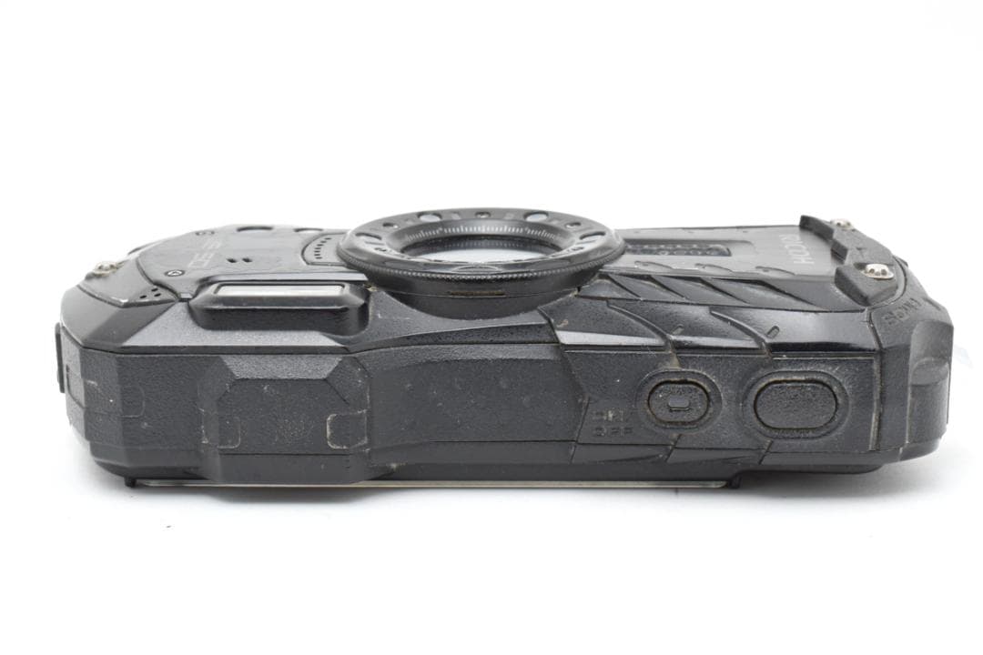 ショット数少 RICOH WG-50 防水 耐衝撃 ブラック デジタルカメラ