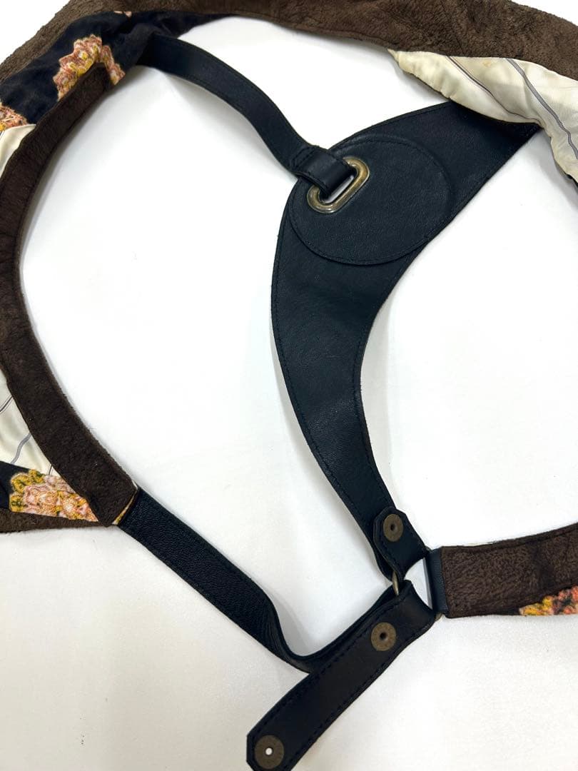 希少　ifsixwasnine レザーベスト　初期LGB