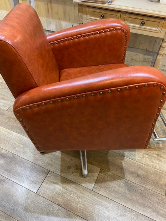 mateil レッドブラウン 1脚