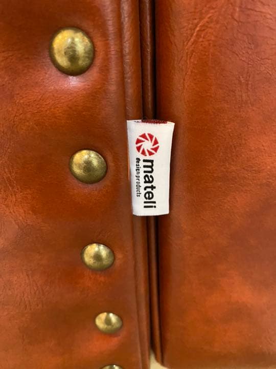 mateil レッドブラウン 1脚