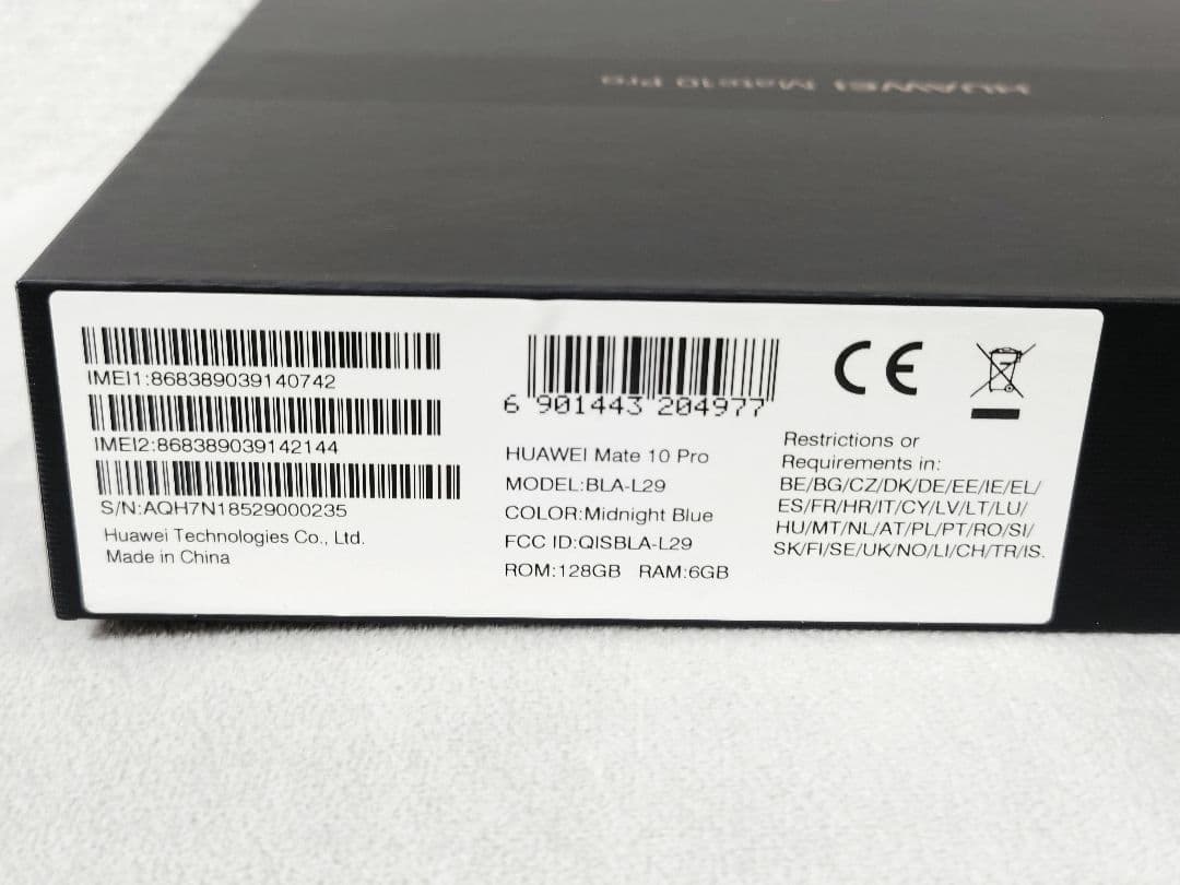 HUAWEI Mate10 pro SIMフリー BLA-L29
