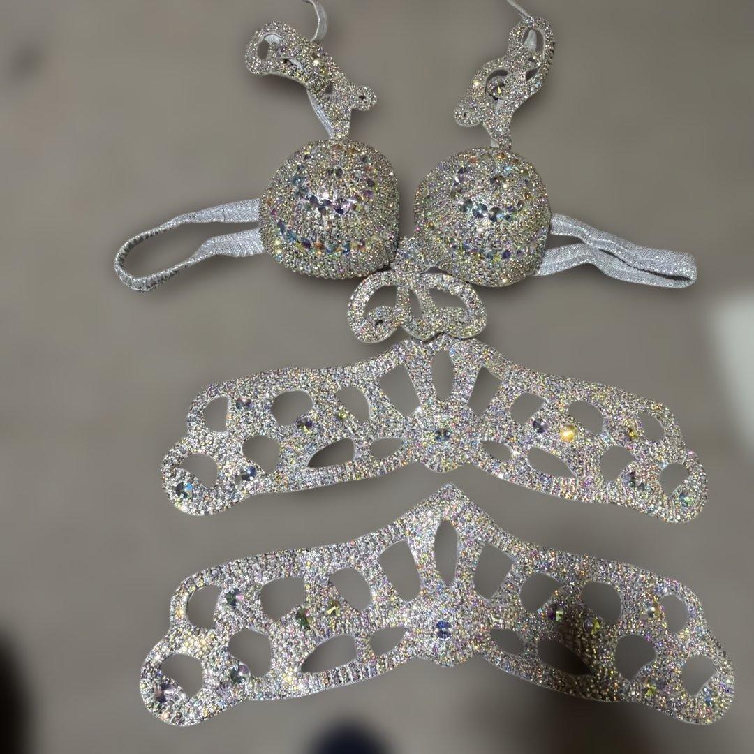 ベリーダンス スパンコールセットアップ