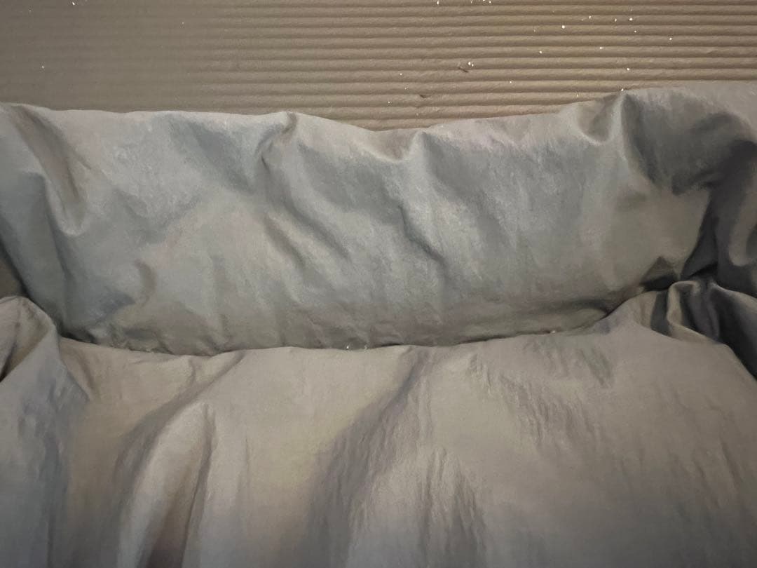 2024 graphpaper garment dyed down グレー