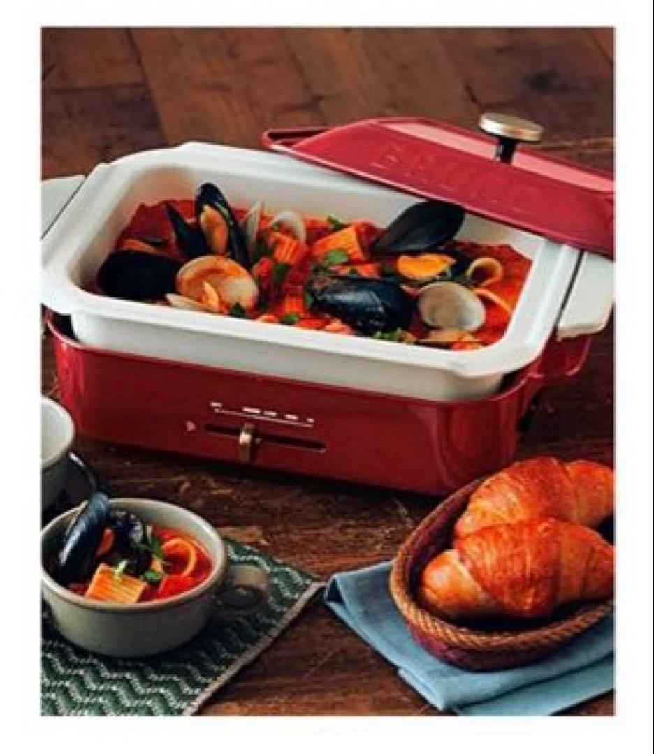 BRUNO ブルーノ ホットプレート グランデサイズ ストレートブラック