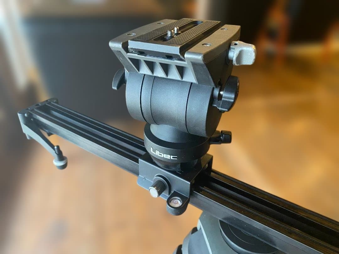 Libec リーベック ビデオカメラ 三脚 ALX KIT & スライダー