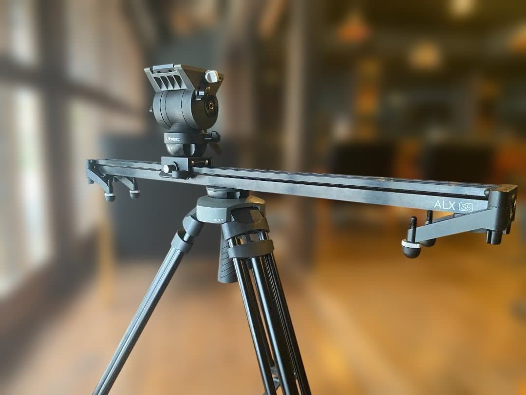 Libec リーベック ビデオカメラ 三脚 ALX KIT & スライダー