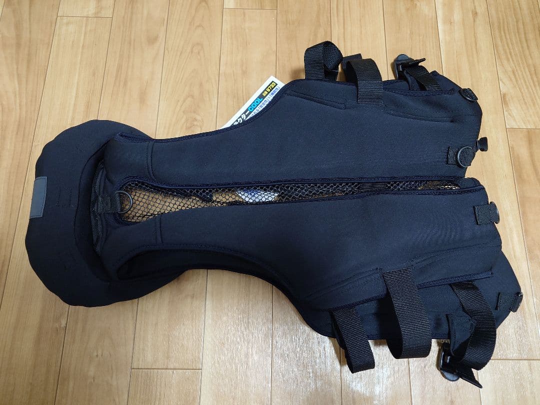 撃投ボディプロテクター クール ブラック