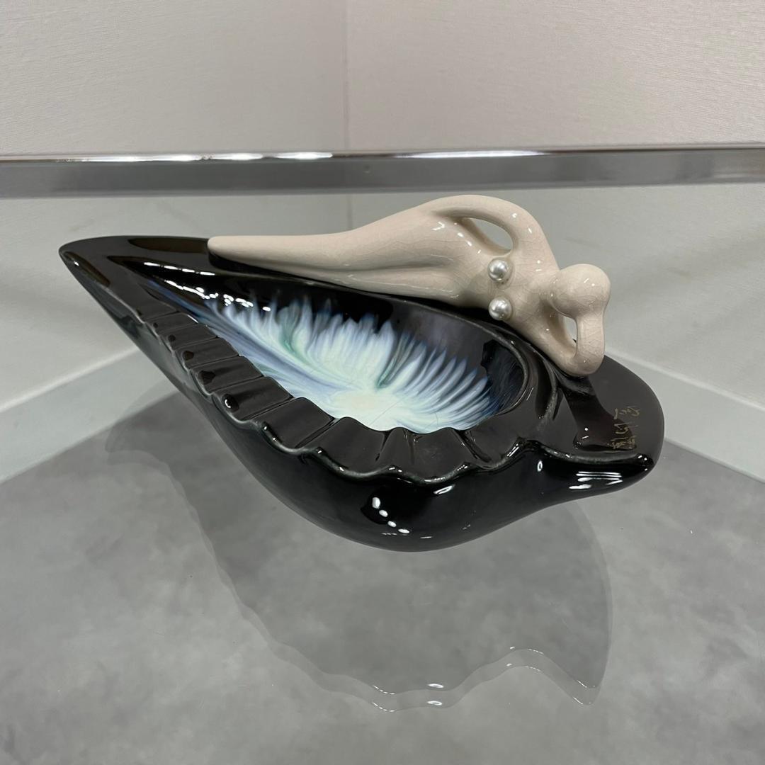 ヴィンテージ セクシー 灰皿 アッシュトレイ オブジェ 陶器