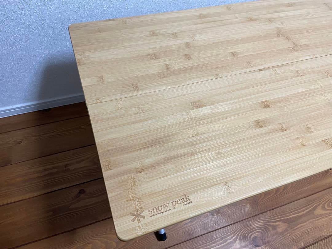 スノーピーク peak ワンアクションローテーブル竹