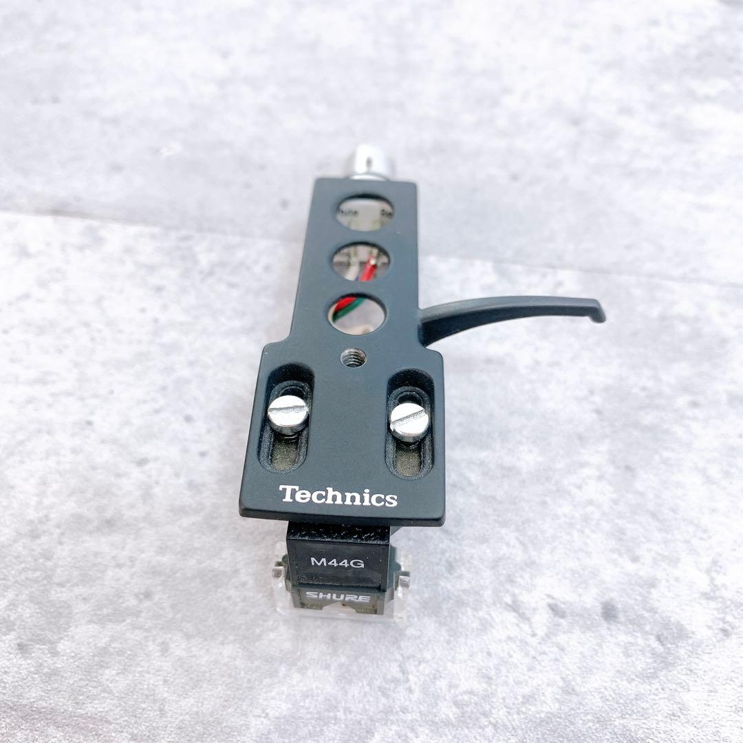SHURE シュア　M44G レコードカートリッジ ヘッドシェルTechnics