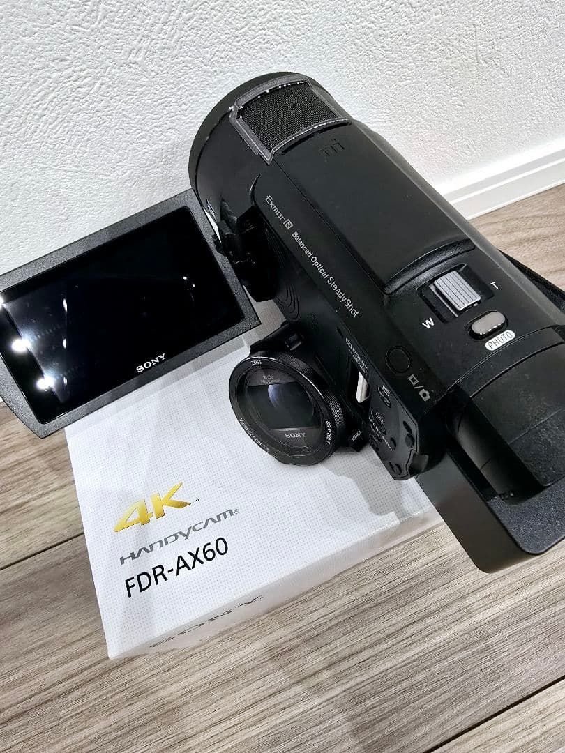 SONY FDR-AX60 4Kビデオカメラ美品
