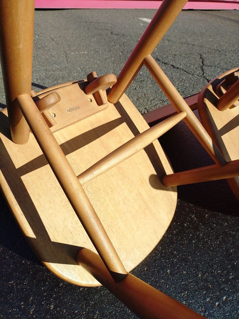 カリモク　ダイニングチェア　2脚セット