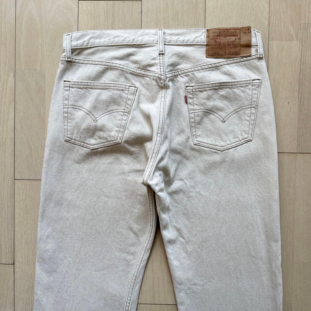 生成 90s USA製 Levi’s 501 リーバイス ベージュ 0612