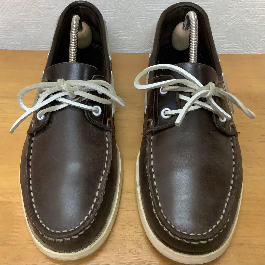 名作 パラブーツ × ビームス デッキシューズ 8(26.5〜27.5cm)