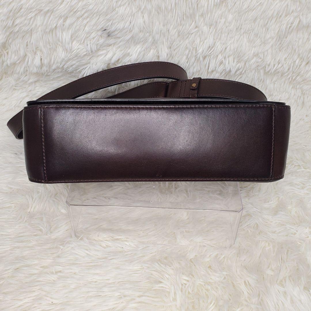 MOTHERHOUSE 牛革 ショルダーバッグ アンティーク ブラウン