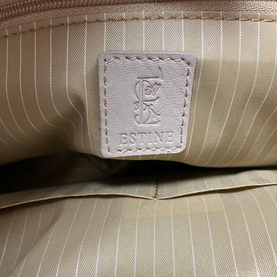 【mom様】ESTINE ハンドバッグ 2way ショルダーバッグ がま口