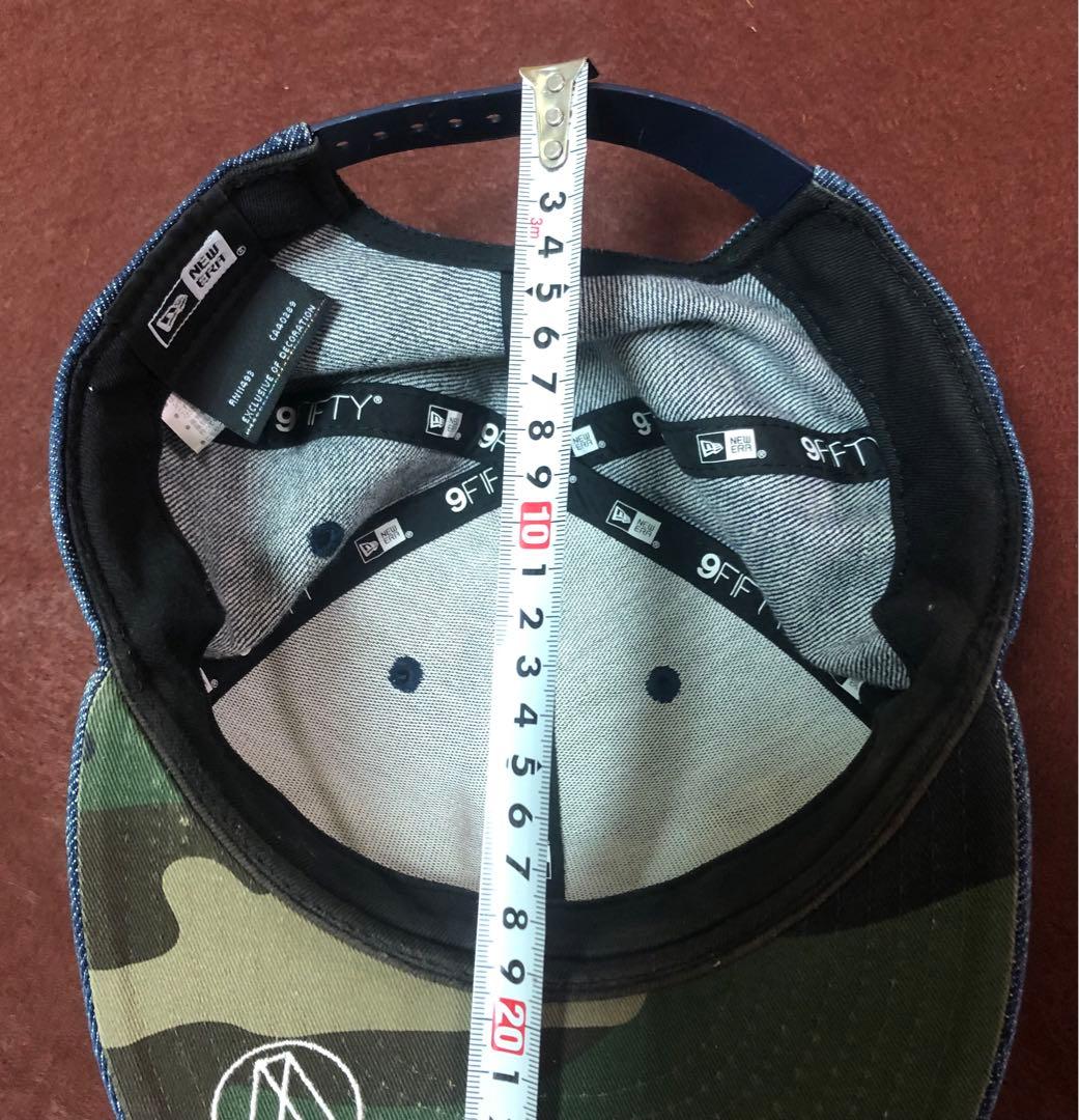 VARIVAS バリバス　 newera コラボ　デニム　インディゴ　キャップ