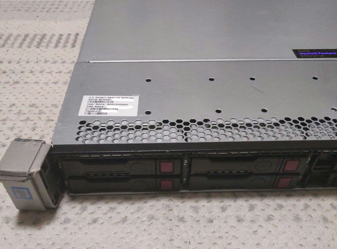 サーバー HPE Proliant DL360 Gen9