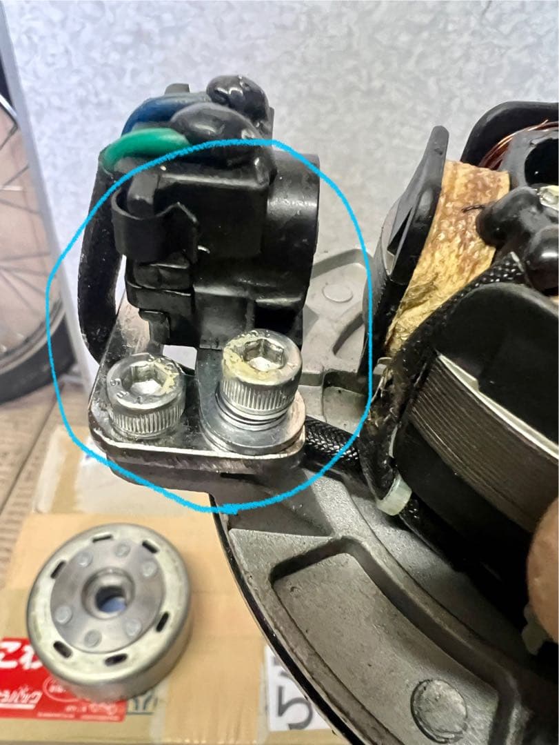 武川軽量フライホイール　カブ