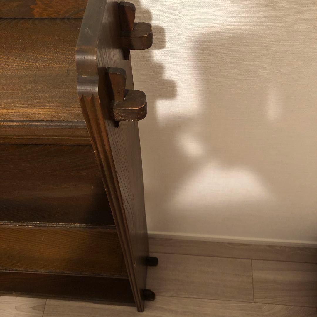 R*O様 アンティーク　家具　本棚　木製　シェルフ　ディスプレイ　ラック　古道具