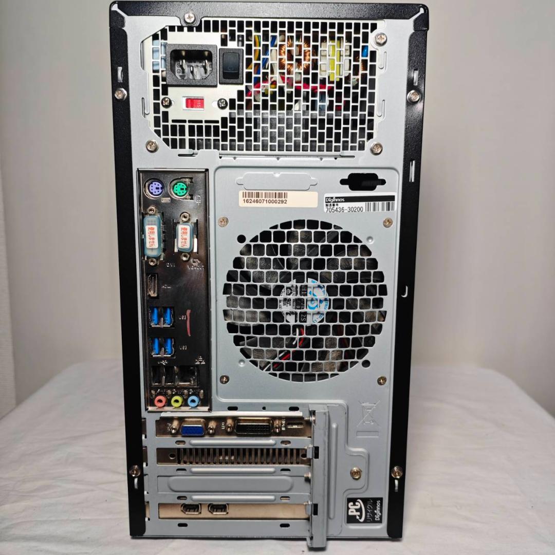 ゲーミングPC/i7/500GB/GTXグラボ/MS Office搭載/ドスパラ