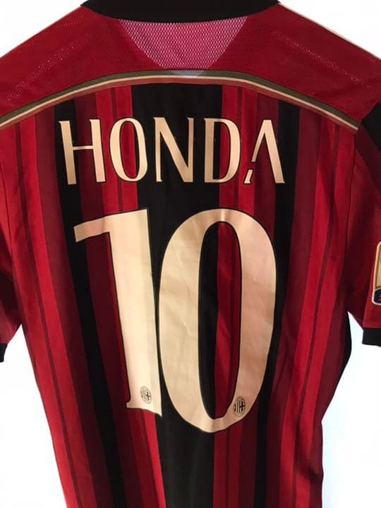 正規品 adidas ACミラン「10」本田圭佑 半袖 M ユニフォーム