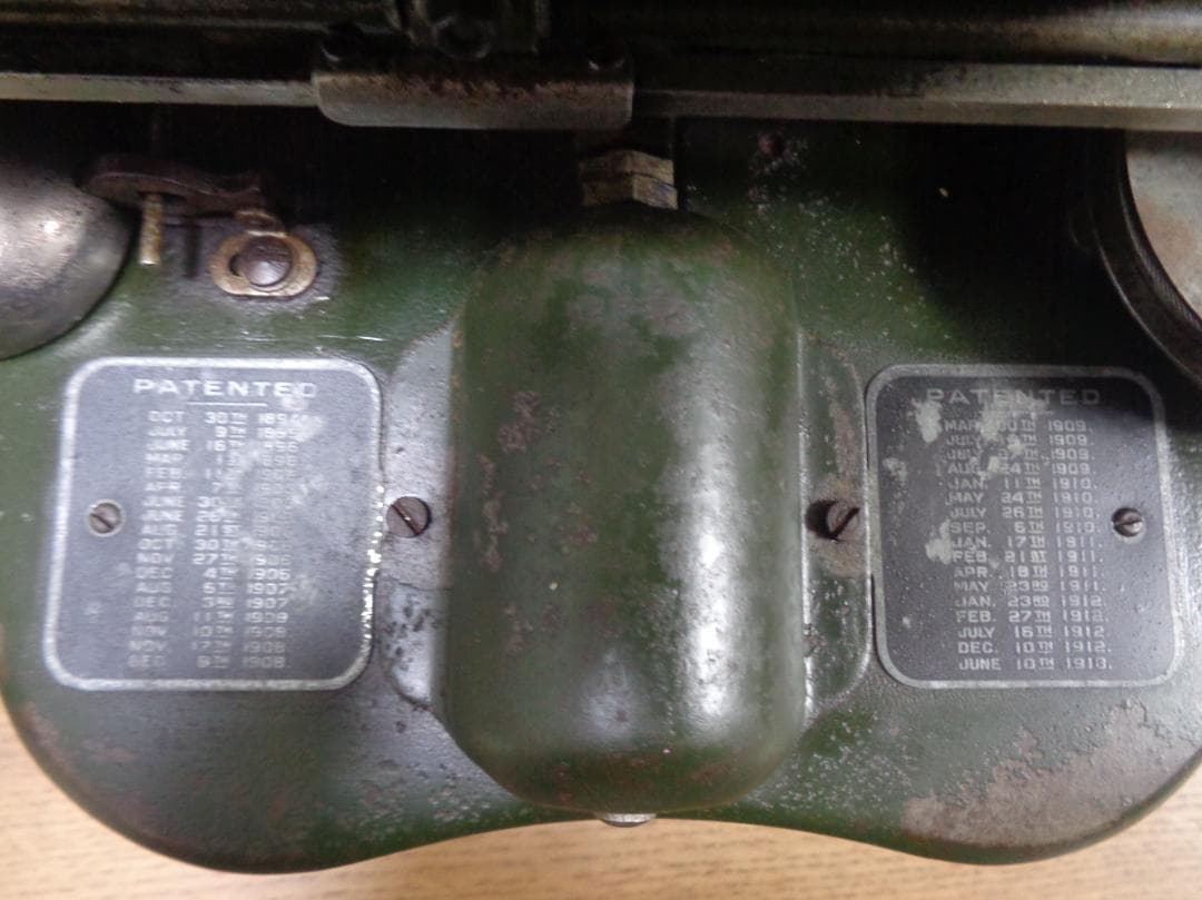 専用実働品　OLIVER No.9　オリバータイプライター　1919年製