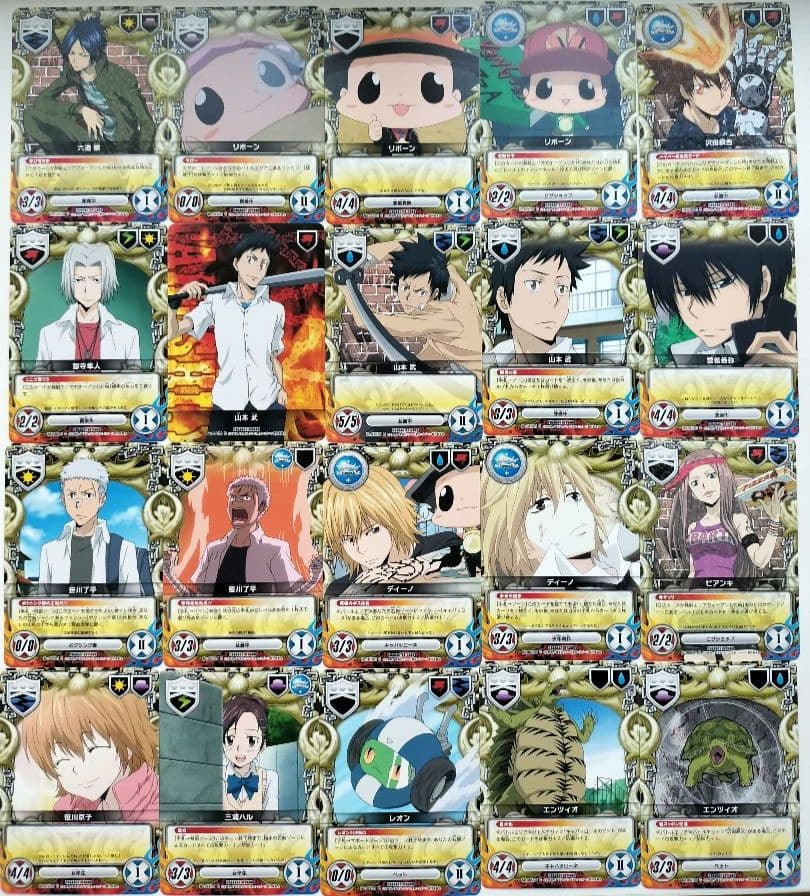 家庭教師ヒットマンREBORN!　CCG　カード　ダブりなし　105枚