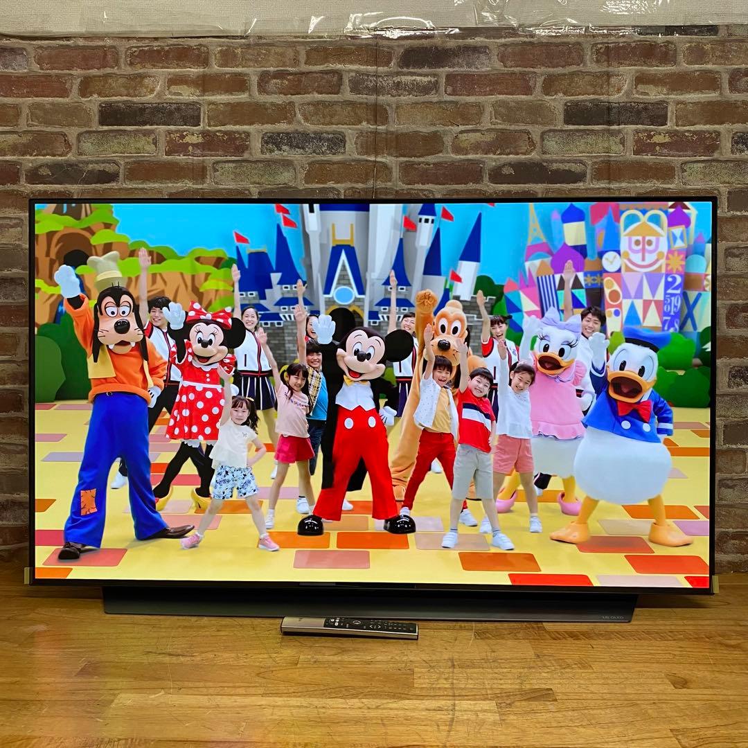 LG 55V型 4K有機ELテレビ OLED55C1PJB 動画アプリ 22年製