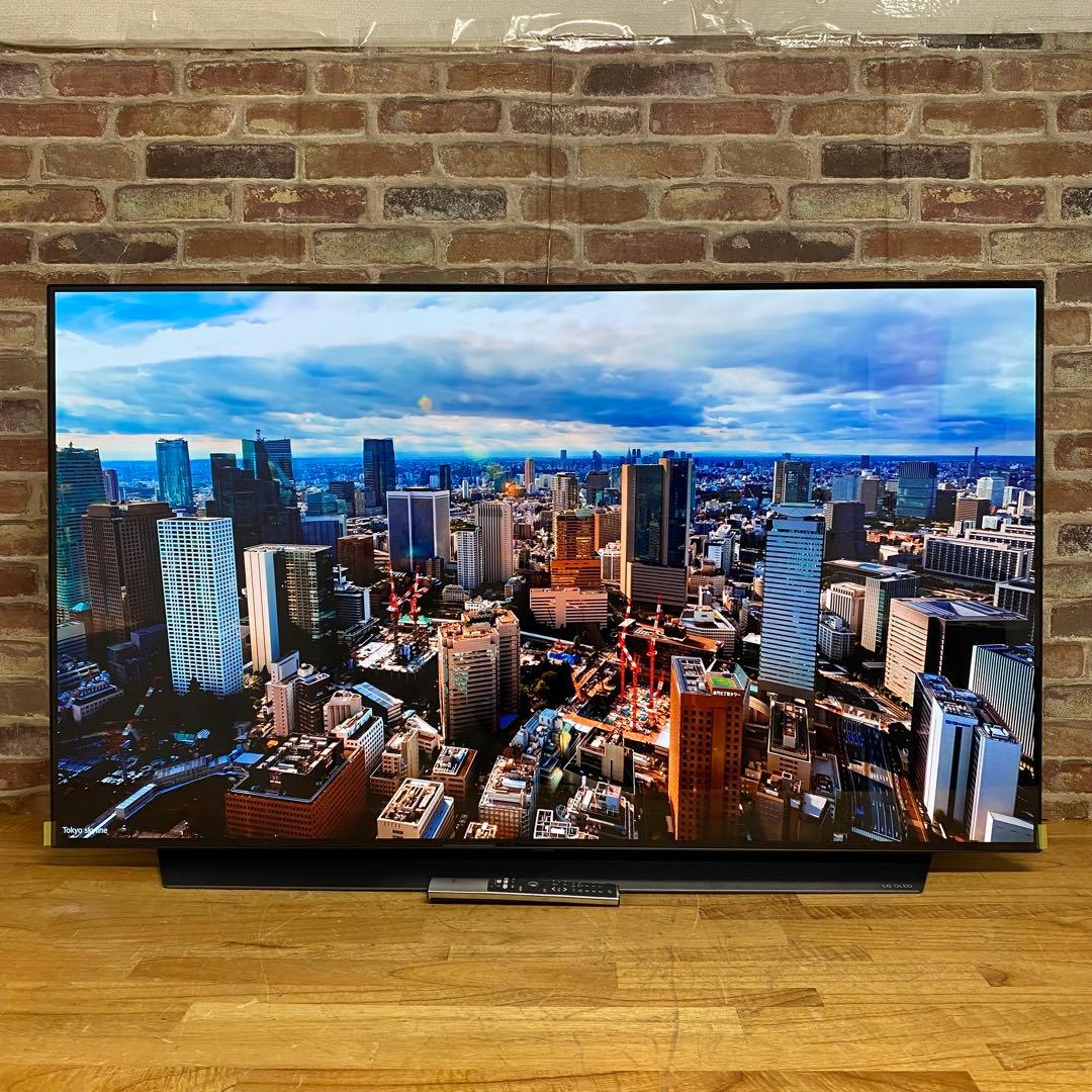 LG 55V型 4K有機ELテレビ OLED55C1PJB 動画アプリ 22年製